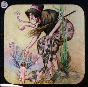 THE WATER-BABIES - magic lantern slide